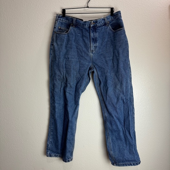 Redhead Fleece Lined Denim Jeans Pants Size 40X30 - Picture 1 of 11